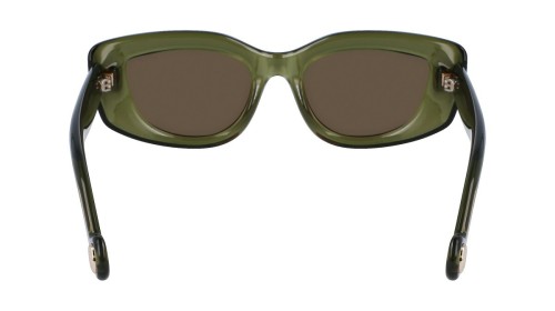 Lanvin LNV641S - 319 - 50 Occhiali da sole Green Cat Eye