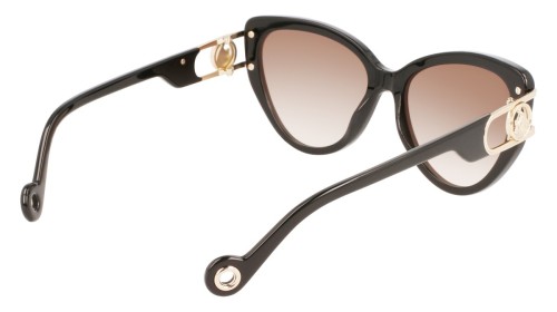 Lanvin LNV643S - 001 - 56 Occhiali da sole Black Cat Eye