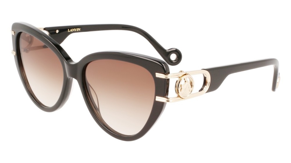Lanvin LNV643S - 001 - 56 Occhiali da sole Black Cat Eye