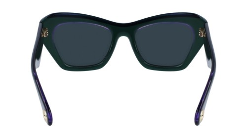 Lanvin LNV663S - 304 - 53 Occhiali da sole Green Cat Eye