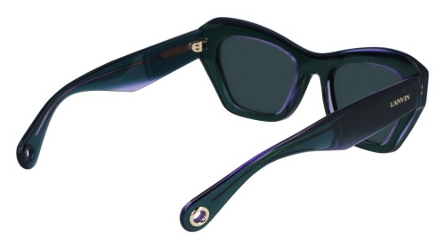 Lanvin LNV663S - 304 - 53 Occhiali da sole Green Cat Eye