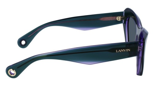 Lanvin LNV663S - 304 - 53 Occhiali da sole Green Cat Eye