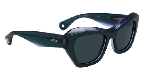 Lanvin LNV663S - 304 - 53 Occhiali da sole Green Cat Eye