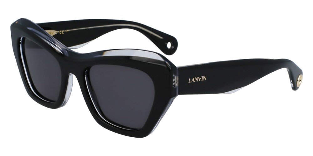 Lanvin LNV663S - 010 - 53 Occhiali da sole Black Cat Eye