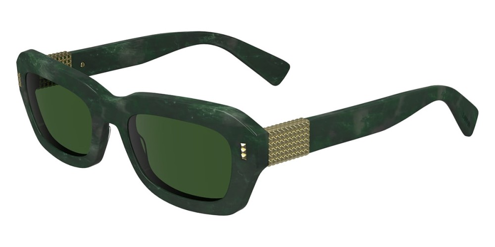 Lanvin LNV667S - 334 - 52 Occhiali da sole Green Square