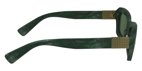Lanvin LNV667S - 334 - 52 Occhiali da sole Green Square