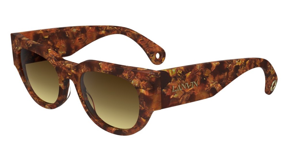 Lanvin LNV670S - 730 - 51 Occhiali da sole Havanna Square