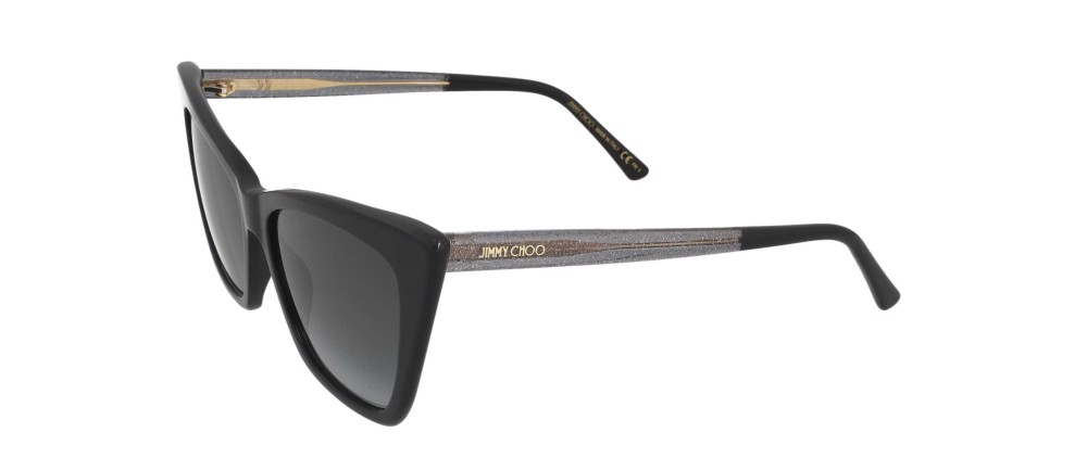 Jimmy Choo LUCINE/S - 8079O - 55 Occhiali da sole Black Cat Eye