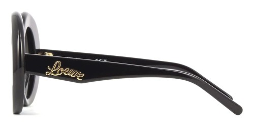 Loewe LW40089I - 01B - 44 Occhiali da sole Black Oval