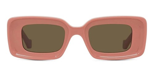 Loewe LW40101I - 72E - 46 Occhiali da sole Pink Square