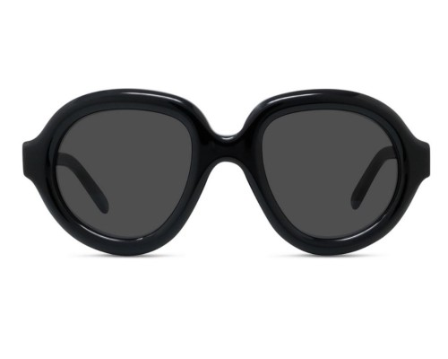 Loewe LW40105I - 01A - 49 Occhiali da sole Black Pillow (Rounded)