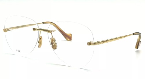 Loewe LW50025U - 030 - 61 Montature ottiche Gold Pilot (Aviator)