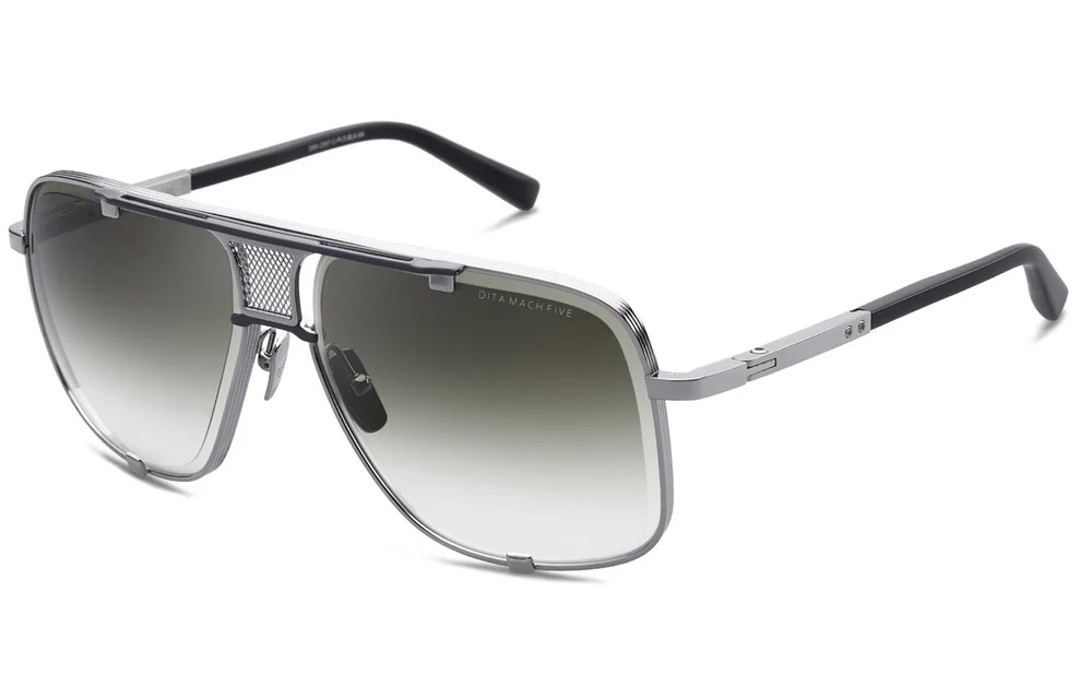 Dita MACH FIVE TITANIUM DRX-2087 - G - 64 Occhiali da sole Pilot (Aviator)