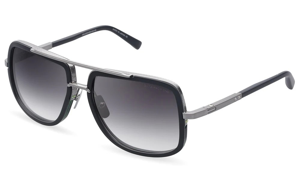 Dita MACH ONE DRX-2030 TITANIUM - E - 59 Occhiali da sole Pilot (Aviator)