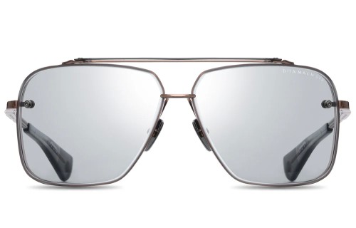 Dita MACH SIX//TITANIUM DTS121 - 02 - 62 Occhiali da sole Pilot (Aviator)