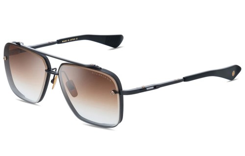 Dita MACH SIX//TITANIUM DTS121 - 03 - 62 Occhiali da sole Black Pilot (Aviator)