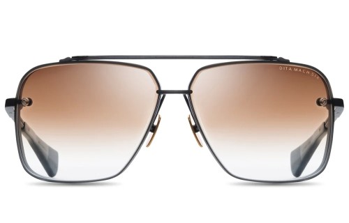Dita MACH SIX//TITANIUM DTS121 - 03 - 62 Occhiali da sole Black Pilot (Aviator)
