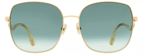 Jimmy Choo MAMIE/S - DDBEZ - 60 Occhiali da sole Gold Pillow (Rounded)