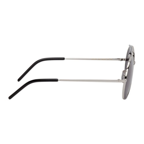 Marni ME115S - 028 - 54 Occhiali da sole Silver Pilot (Aviator)