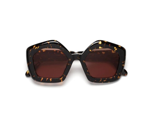 Marni MHL Laughing Waters Salty - 51 Occhiali da sole Havana Square