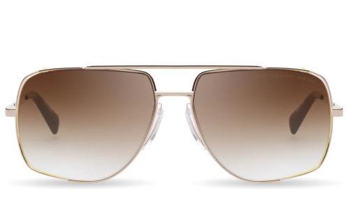 Dita MIDNIGHT SPECIAL TITANIUM DRX-2010 - D - 60 Occhiali da sole Gold Pilot (Aviator)