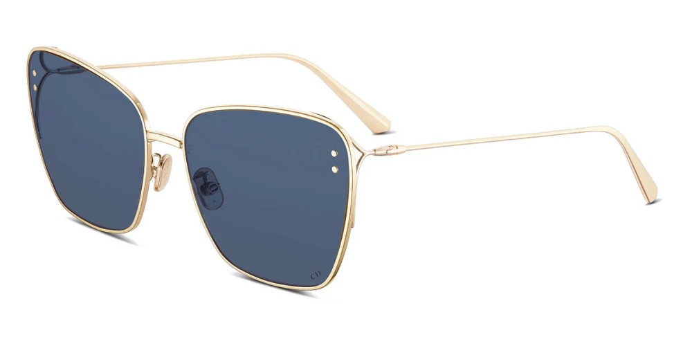 Dior MISSDIOR B2U - B0B0 A - 63 Occhiali da sole Gold Butterfly