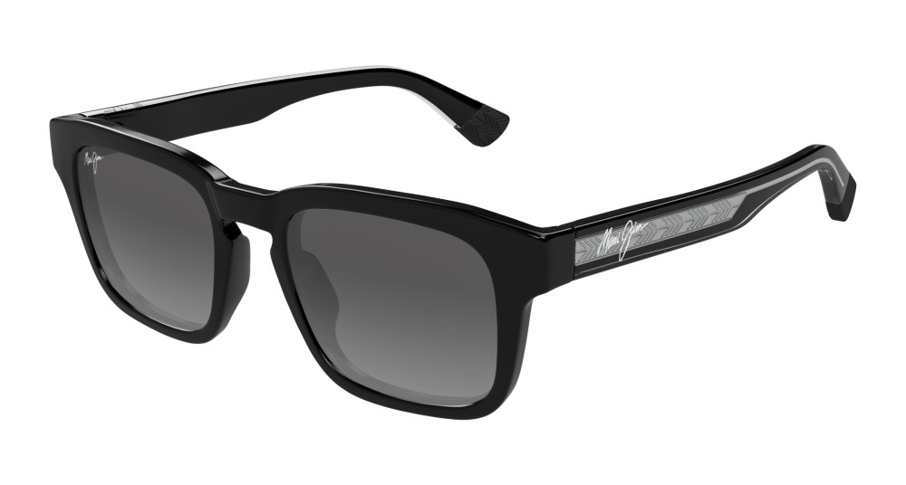 Maui Jim MJ0643S MALUHIA - 001 - 52 - CON LENTI POLARIZZATE Occhiali da sole Black Square
