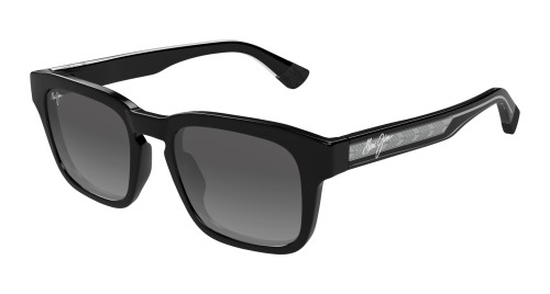 Maui Jim MJ0643S MALUHIA - 001 - 52 - CON LENTI POLARIZZATE Occhiali da sole Black Square