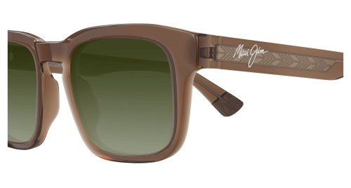 Maui Jim MJ0643S MALUHIA - 003 - 52 - CON LENTI POLARIZZATE Occhiali da sole Brown Square