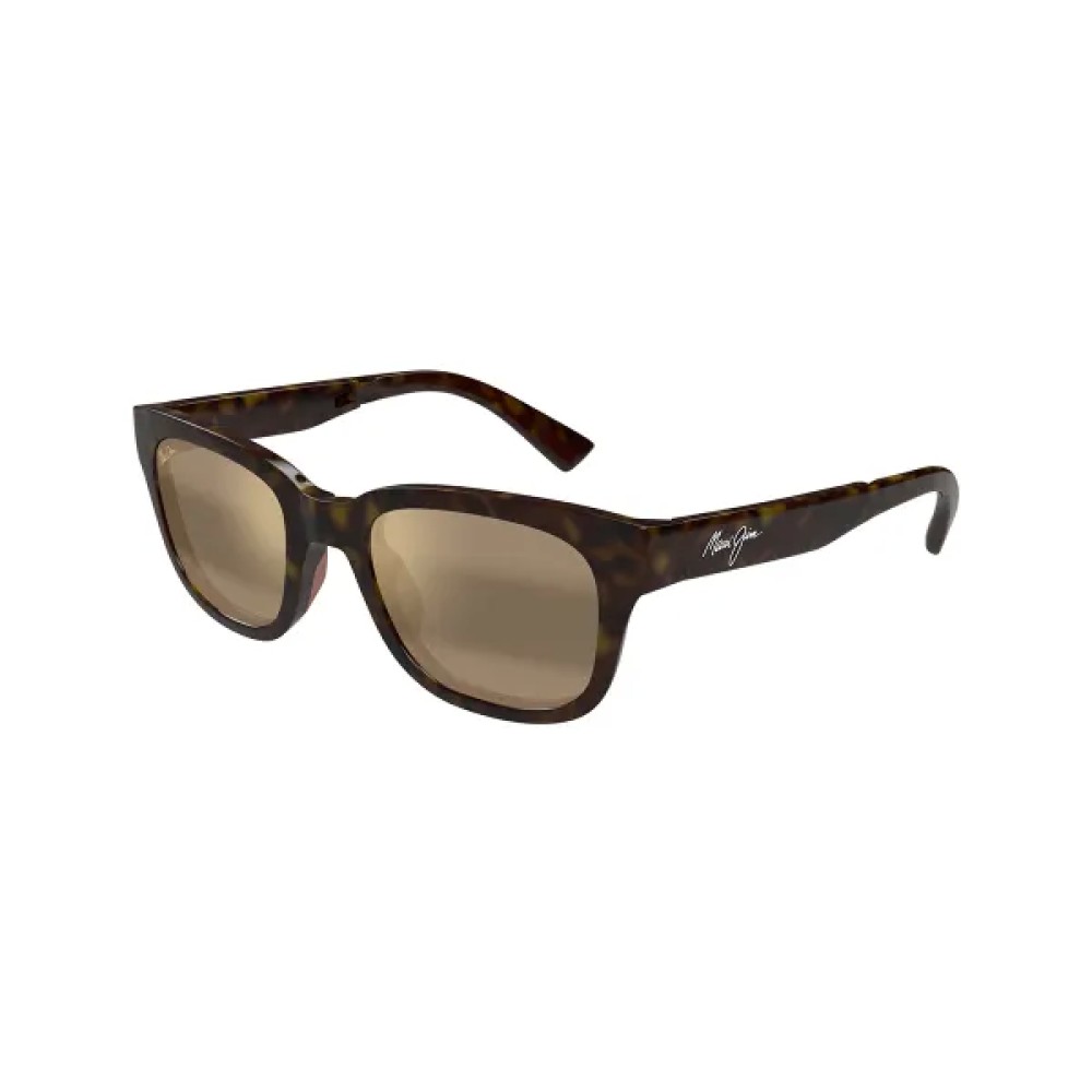 Maui Jim MJ0673S LELEPAU - 005 - 52 - CON LENTI POLARIZZATE Occhiali da sole Havana Pillow (Rounded)