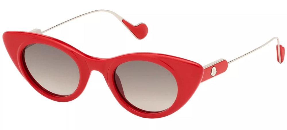 Moncler ML0102 - 66B - 45 Occhiali da sole Cat Eye