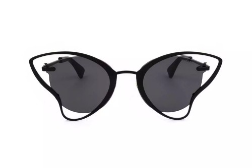 Moncler ML0136-P - 01A - 58 Occhiali da sole Black Cat Eye