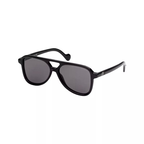 Moncler ML0140 - 01A - 58 Occhiali da sole Black Pilot (Aviator)