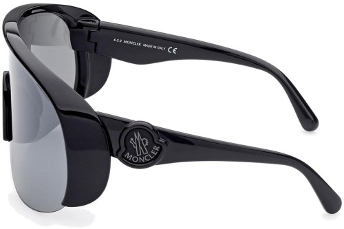 Moncler ML0202 PHANTHOM - 01A - 146 Occhiali da sole Black Shield
