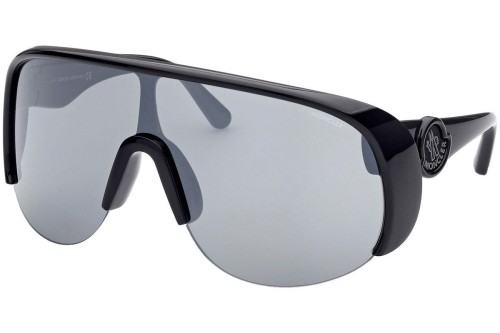 Moncler ML0202 PHANTHOM - 01A - 146 Occhiali da sole Black Shield