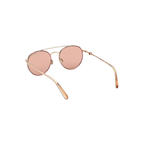 Moncler ML0214 - 33Z - 54 Occhiali da sole Rose gold Pilot (Aviator)