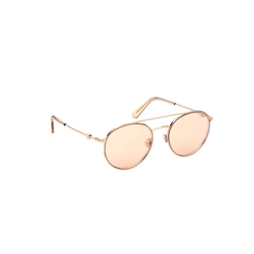 Moncler ML0214 - 33Z - 54 Occhiali da sole Rose gold Pilot (Aviator)