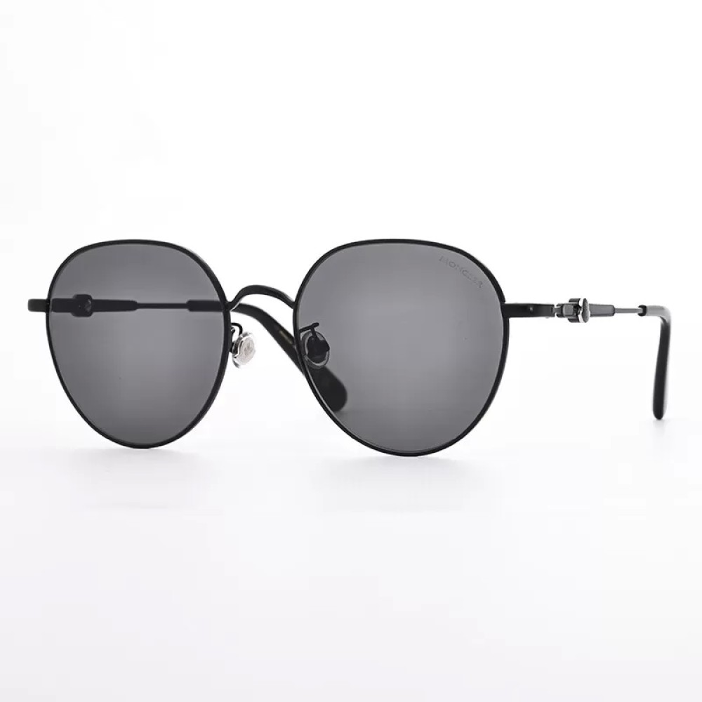 Moncler ML0236-K - 02A - 55 Occhiali da sole Black Pillow (Rounded)