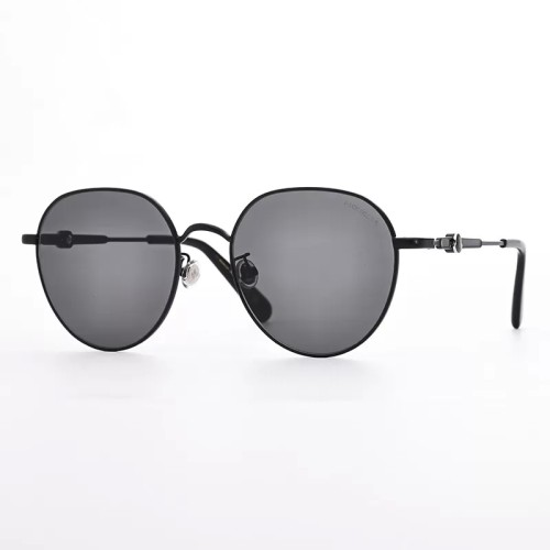 Moncler ML0236-K - 02A - 55 Occhiali da sole Black Pillow (Rounded)