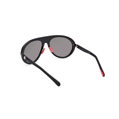 Moncler ML0240 NAVIGAZE - 01A - 57 Occhiali da sole Black Pilot (Aviator)