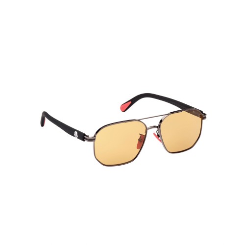 Moncler ML0242-H FLAPERON - 08E - 56 Occhiali da sole Black Pilot (Aviator)