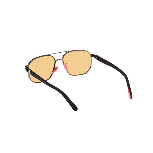 Moncler ML0242-H FLAPERON - 08E - 56 Occhiali da sole Black Pilot (Aviator)