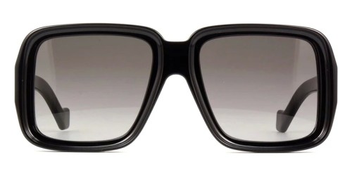 Loewe LW40071U - 01B - 56 Occhiali da sole Black Square