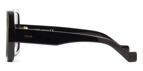 Loewe LW40071U - 01B - 56 Occhiali da sole Black Square