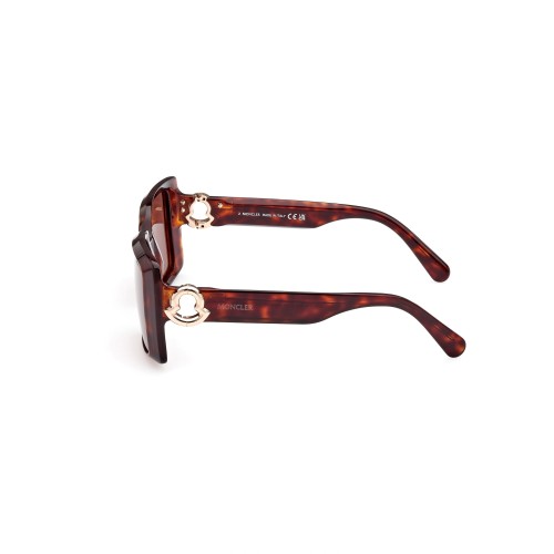 Moncler ML0244 PROMENADE - 52E - 53 Occhiali da sole Havanna Square