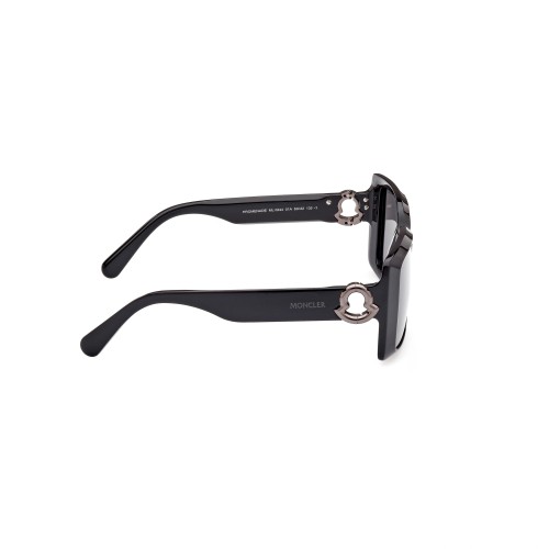 Moncler ML0244 PROMENADE - 01A - 53 Occhiali da sole Black Square