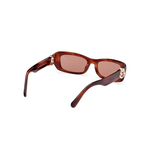 Moncler ML0245 MINUIT - 54E - 55 Occhiali da sole Havanna Square