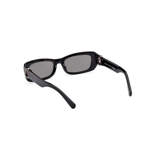 Moncler ML0245 MINUIT - 01A - 55 Occhiali da sole Black Square