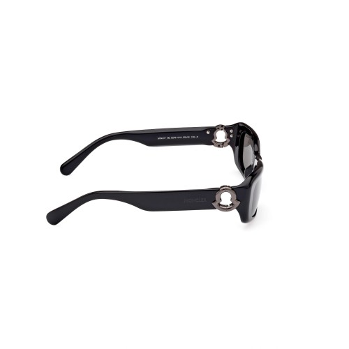 Moncler ML0245 MINUIT - 01A - 55 Occhiali da sole Black Square
