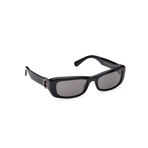 Moncler ML0245 MINUIT - 01A - 55 Occhiali da sole Black Square
